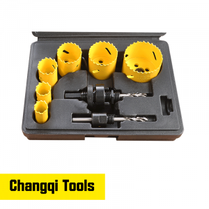 9pcs Bi-Metal Hole Saw Set