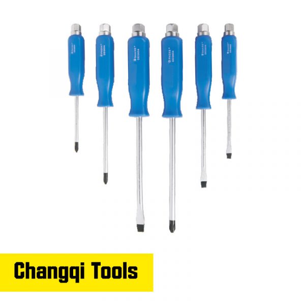 6cs Go-Through Screwdriver Set